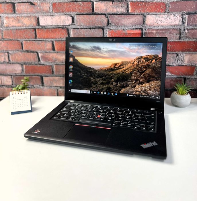 Ноутбук Lenovo ThinkPad A485·Ryzen 5 2500U·8GB+SSD256·14"IPS·Гарантія