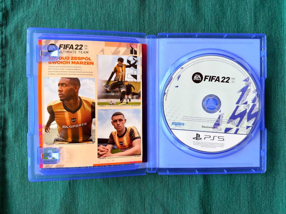 FIFA 22 PL PS5 gra pudełkowa