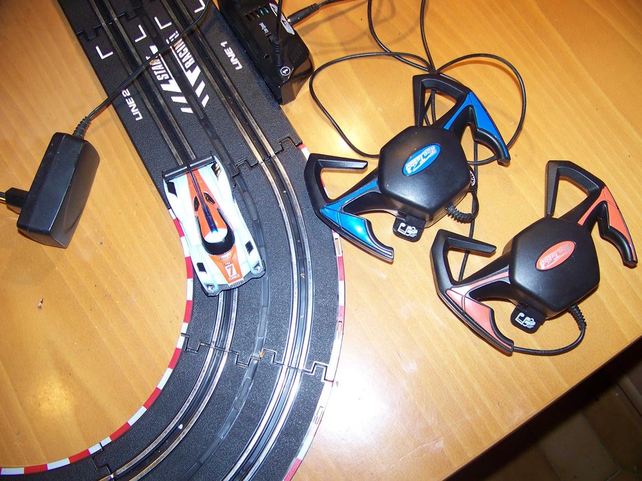 pista de carrinhos grande com loopings - 3 em 1