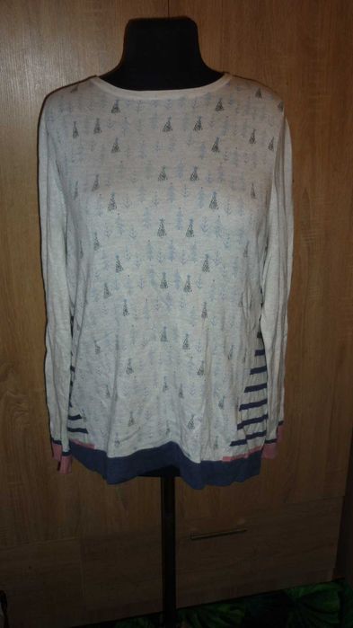 Debenhams- bawełniany sweter- bluza  r; 48
