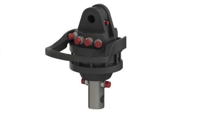Rotator hydrauliczny / obrotnica / 3 Tony /T/ trzpień rotatora fi 49,5