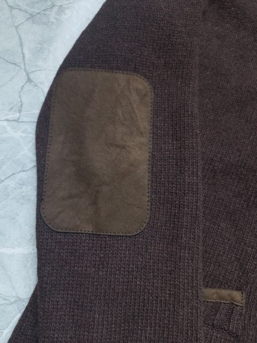 жіночий приталений короткий кардиган вовна Massimo Dutti