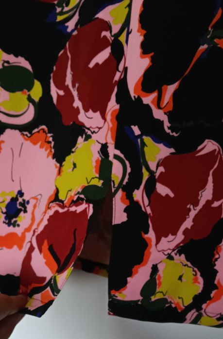 Vestido floral Zara TRF / Robe fleuri Zara TRF – Tamanho L