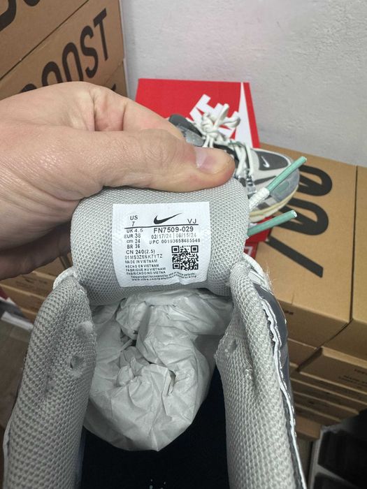 Кроссовки Nike P-6000 Flat Pewter / Найк П-6000 серые 38 39 40 41 42 43