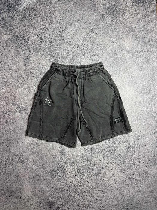‼️РОЗПРОДАЖ‼️ Шорти Thug Club Distressed Washed Black | M L