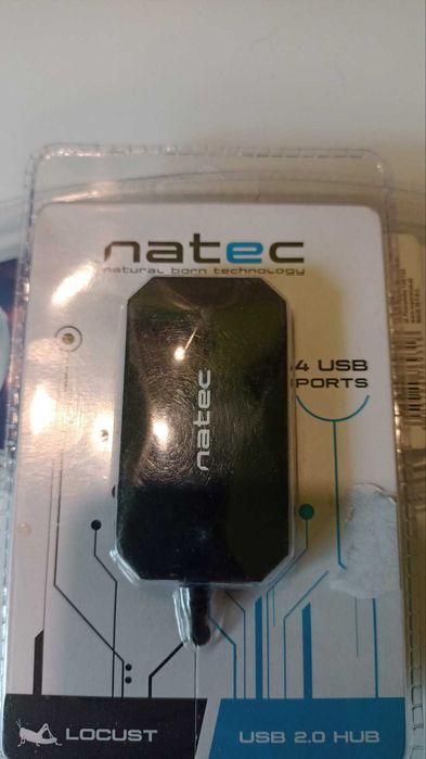 rozgałęźnik USB Hub NATEC Locust USB 2.0, Pasywny