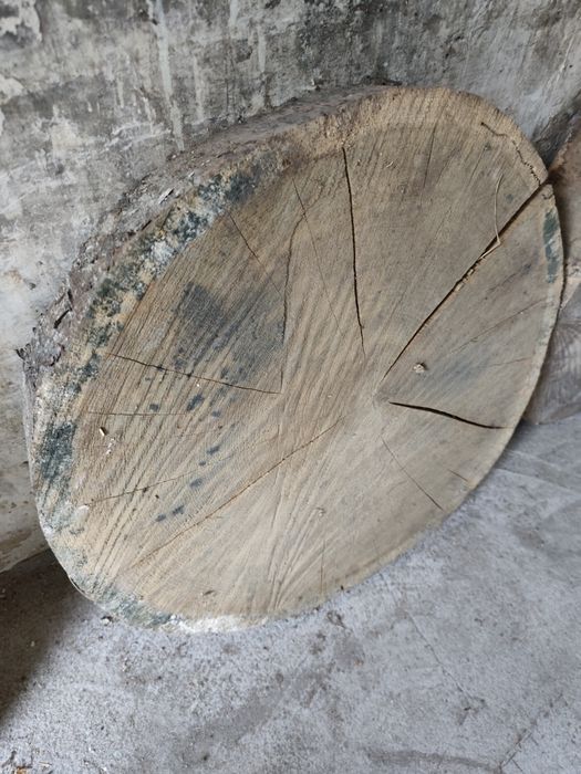 Plastry krążki dębowe na blat stół drewniane drewno