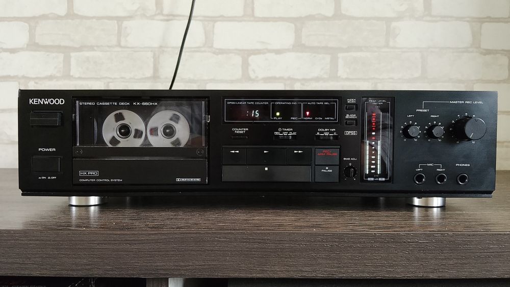 KENWOOD KX-660HX Stereo Cassette Deck 1987-89