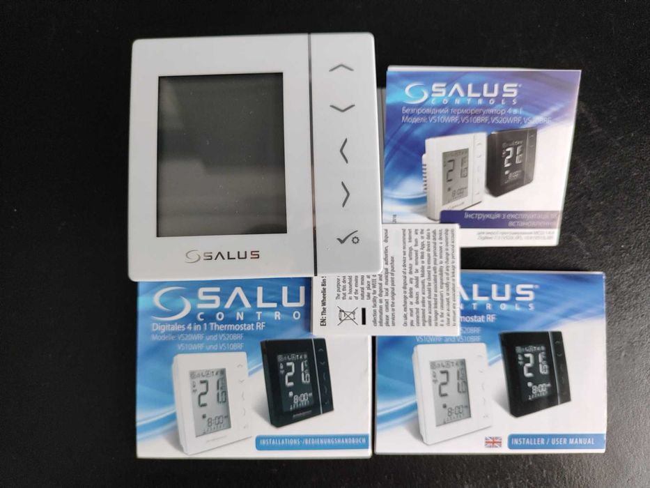 Терморегулятор Salus VS10WRF (4 в 1), беспроводной, 220 В, 5 - 35 °C