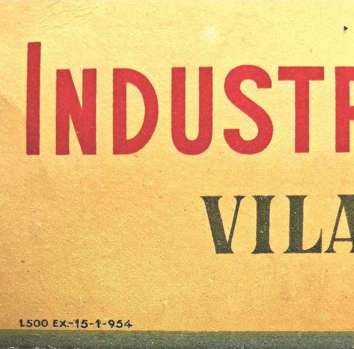 Cartaz Publicitário Indústrias Químicas Reunidas, Lda.