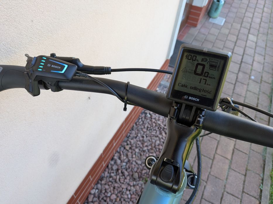 Jak nowy elektryk PEGASUS PREMIO EVO 10 LITE * Bosch CX Smart * 17km! * Suntour Air * 55 cm