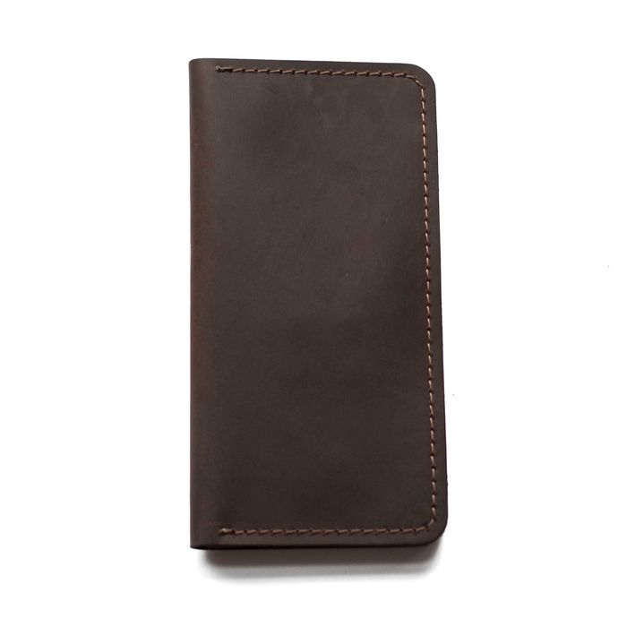 Портмоне Viar коричневе з натуральної шкіри з монетницею гаманець