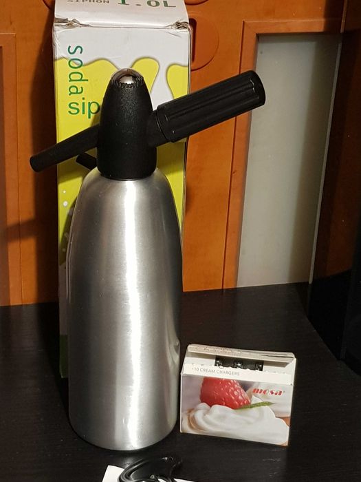 NOWY syfon saturator + naboje kupiony na allegro