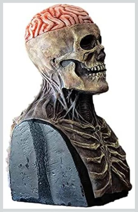 Maska na Halloween Zombie z lateksu