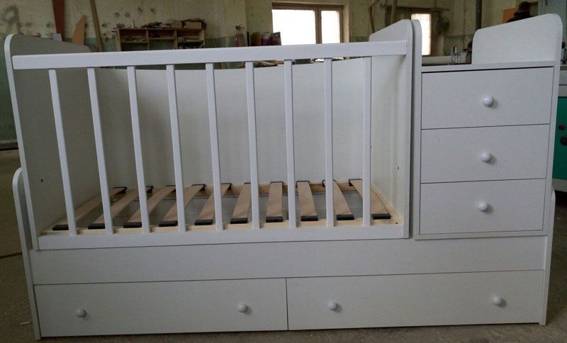 Дитяче ліжко, ліжечко з маятником, від народження до 12 років Дубно