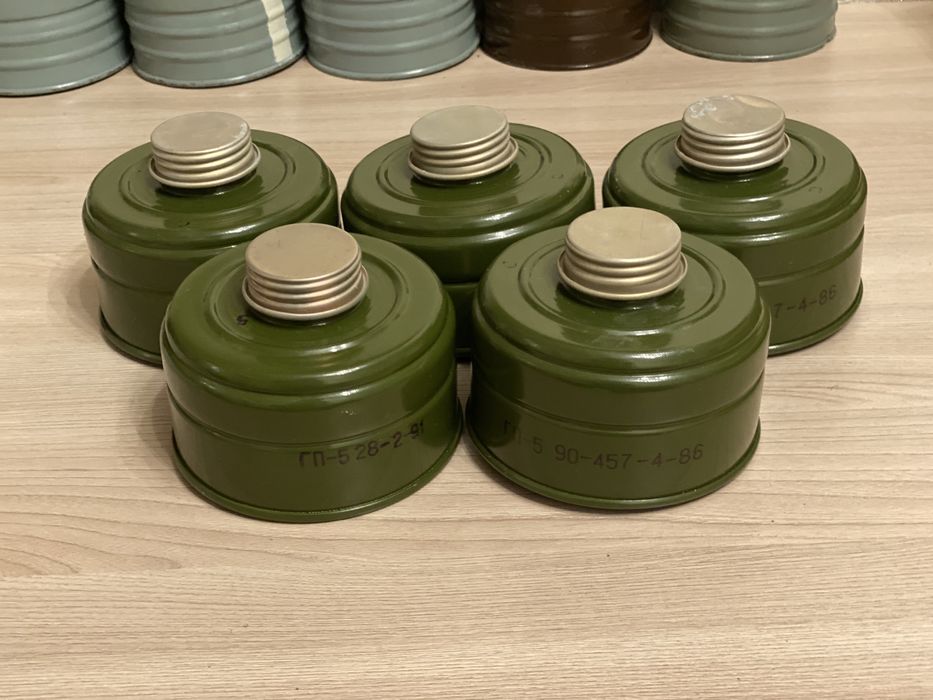 Новий противогаз ГП-4у та ГП-5 + ДП-6 (ПДФ-2Д) + фільтр