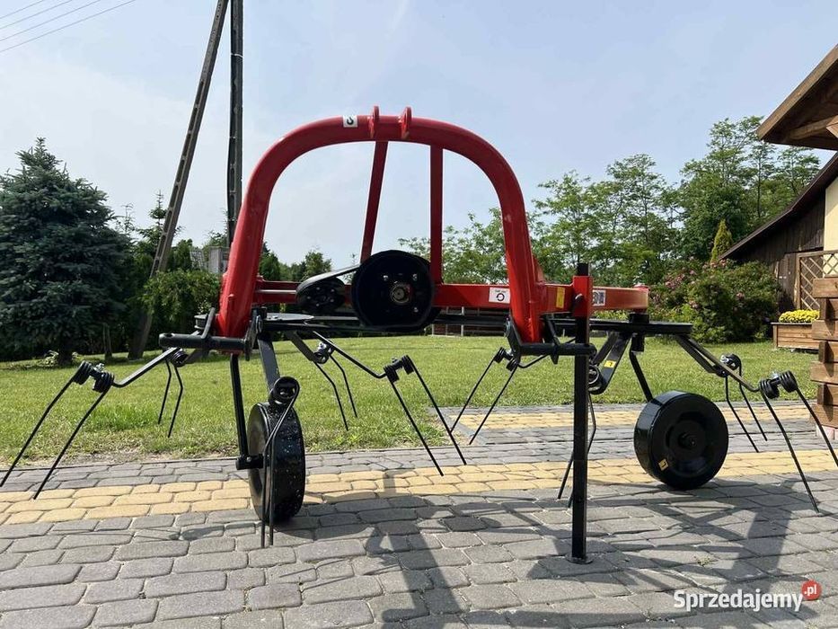 Przetrząsacz karuzelowy pająk zawieszany 2 wir zgrabiarka 5 /6 wir