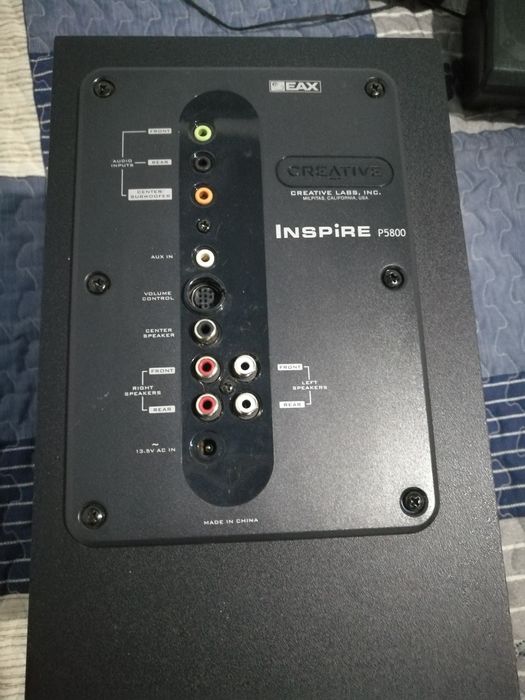 Creative Inspire P5800 5.1 – Sistema de Som Surround de Alta Qualidade