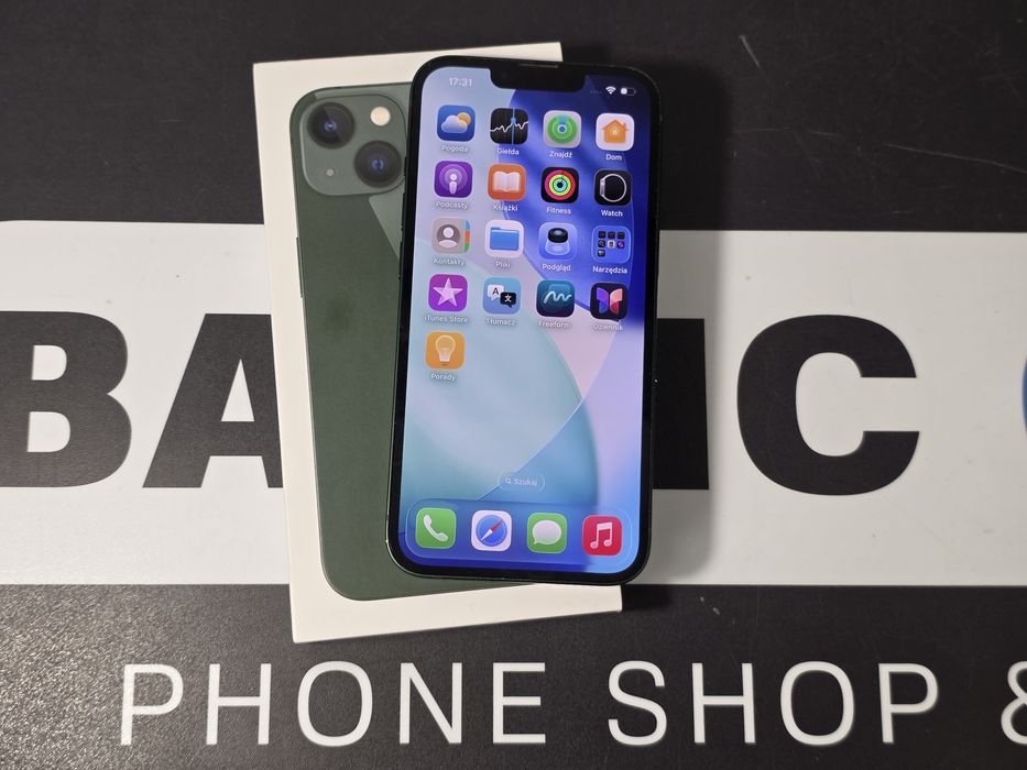Sklep ladny Apple Iohone 13 128gb green nowa bateria