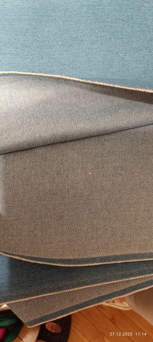 Джинсовая ткань хлопок 100%1.5 м×2м голубой