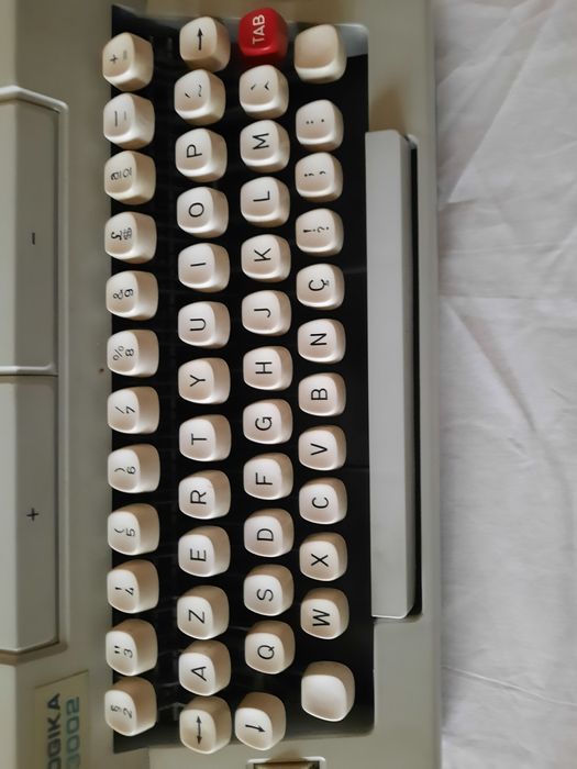 Máquina de datilografia antiga