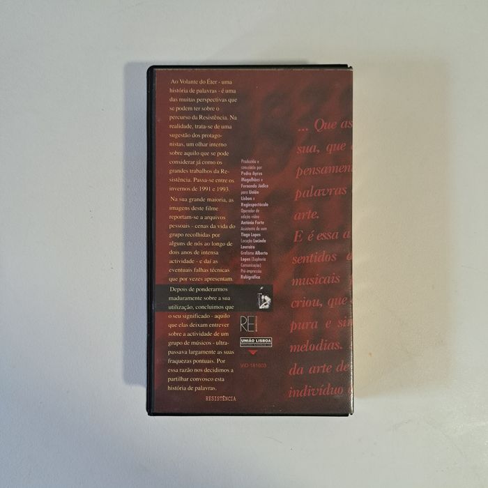 Resistência - Ao Volante do Éter (1993) - VHS