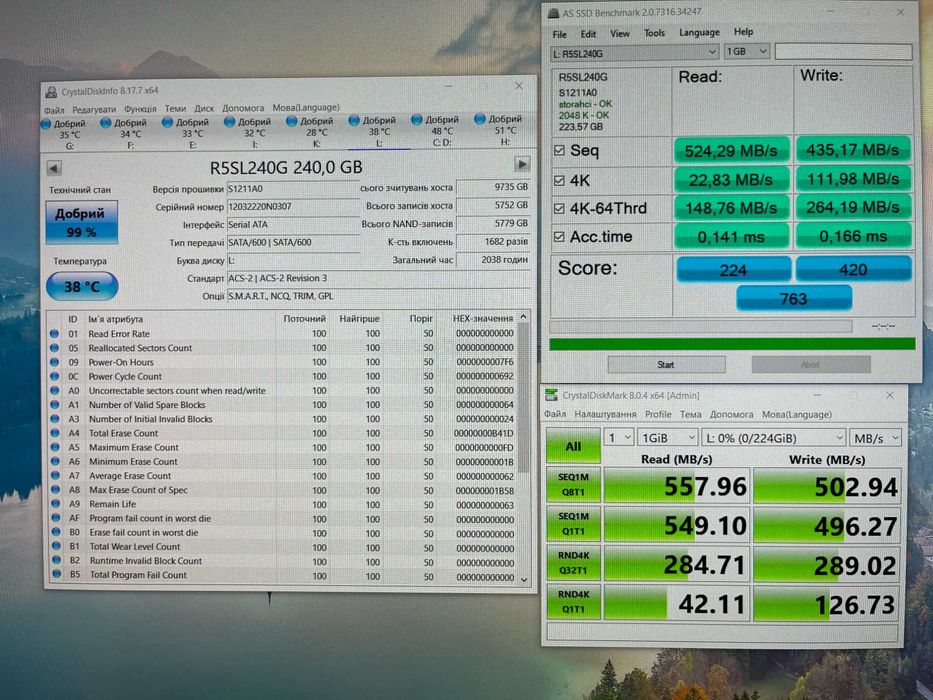 SSD AMD Radeon R5 240GB 2.5" SATA