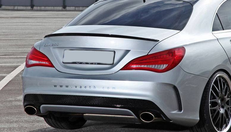 LIP SPOILER AILERON MERCEDES-BENZ CLA C117 W117 A45 AMG NOVO EM CAIXA