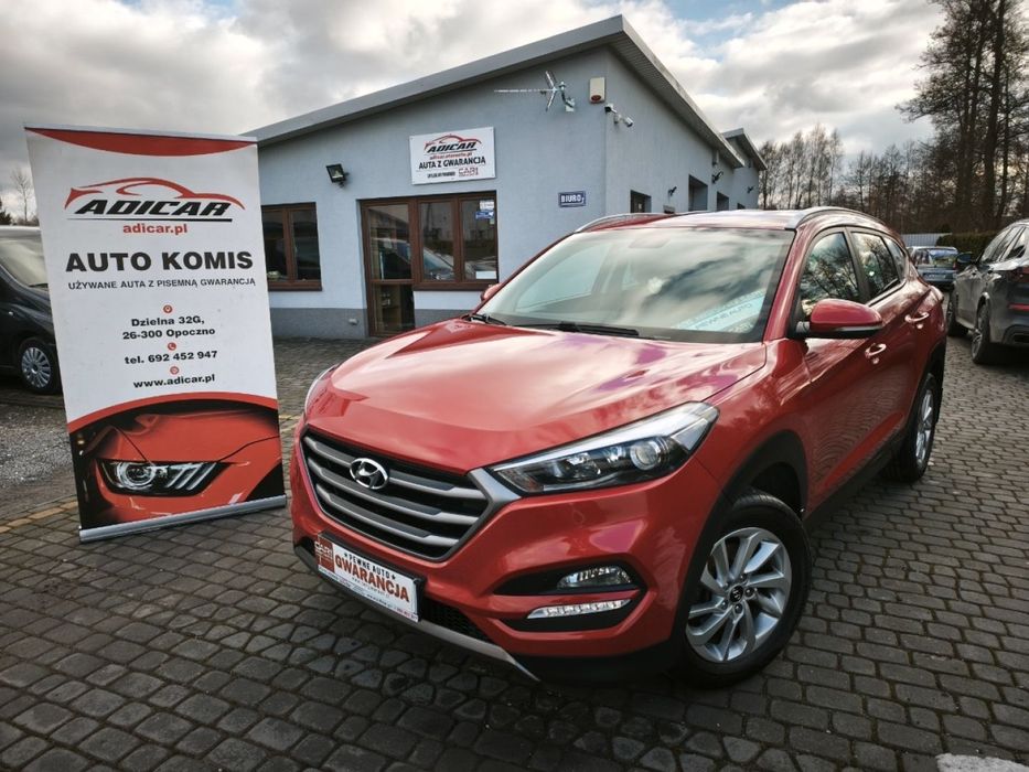 Hyundai Tucson 1.6 GDi # Ledy # Navi # Grzana kierownica # PDC # GWARANCJA !!!