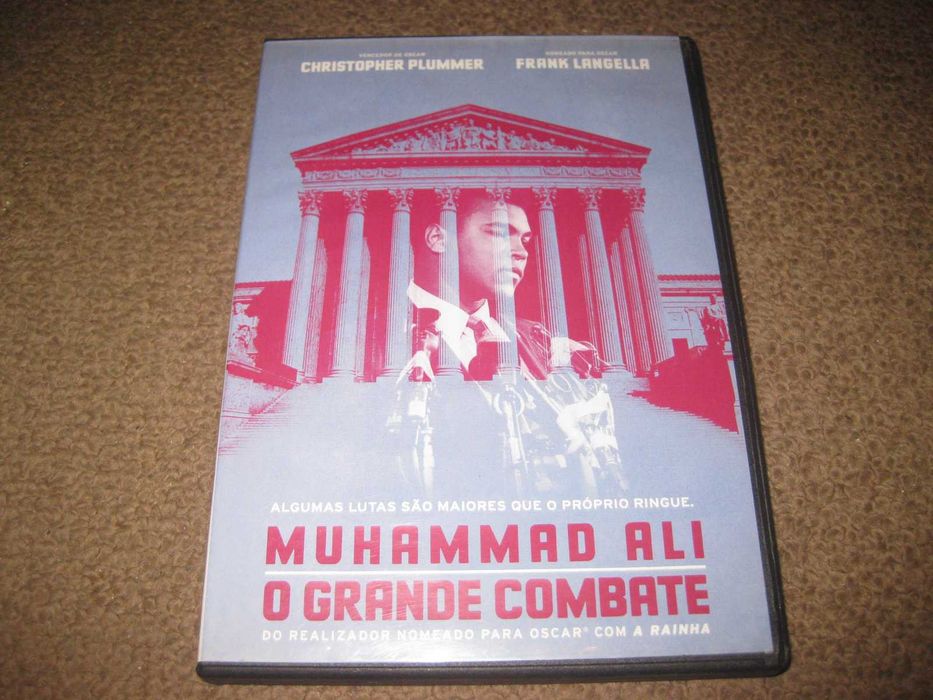DVD "Muhammad Ali- O Grande Combate" com Christopher Plummer