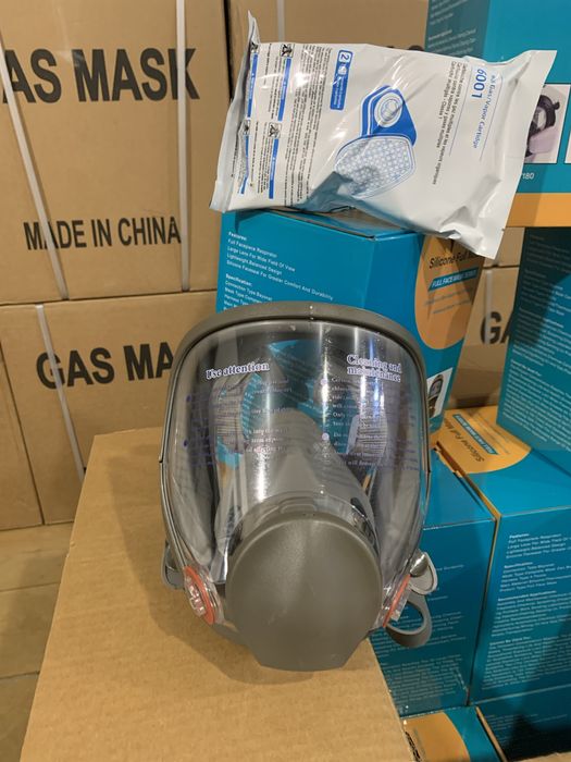 Маска полнолицевая 6800 типу 3М. Респиратор_противогаз