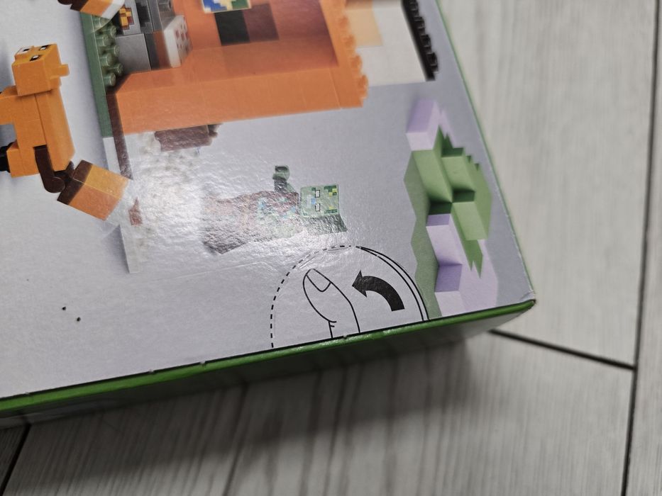 NOWE LEGO 21178 Minecraft - Siedlisko lisów