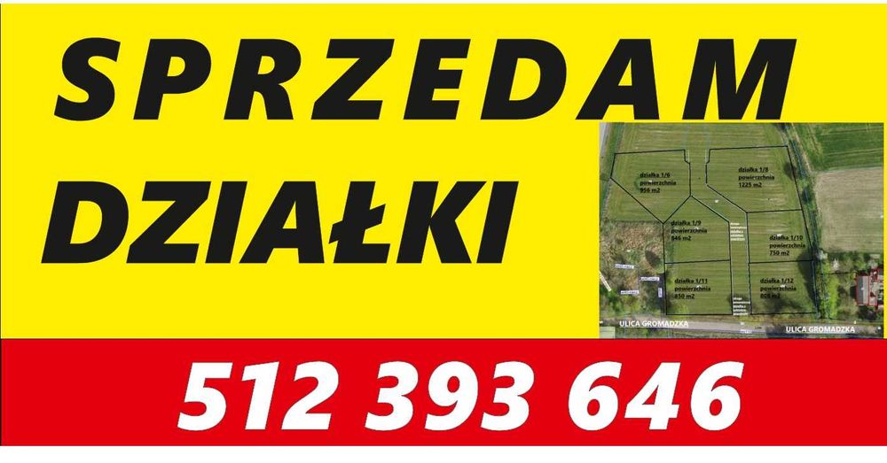 Tanie działki w Piotrkowie w okolicach Castoramy