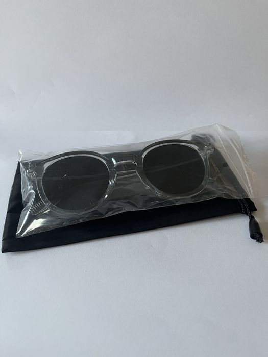 Óculos de Sol Aro Transparente Cinza