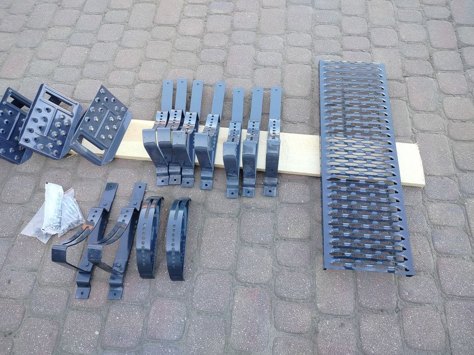 Ława kominiarska kompletna 80x 25 antracyt