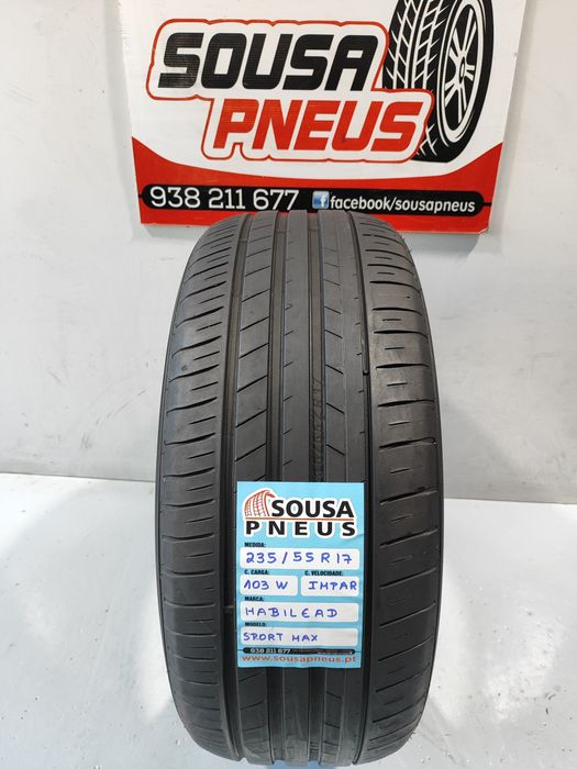 1 pneu semi novos 235-55R17 - Oferta dos Portes