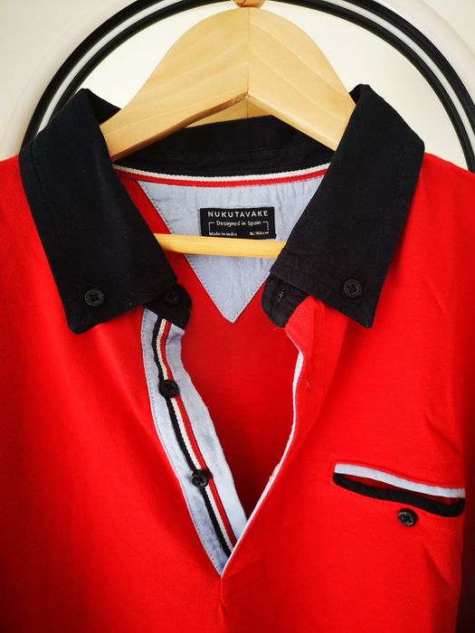 Mayoral Long-Sleeve Red Polo Shirt, Size 16 Years, 166 cm