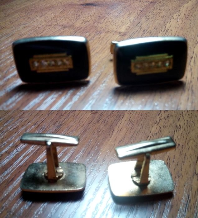 Запонки винтажные