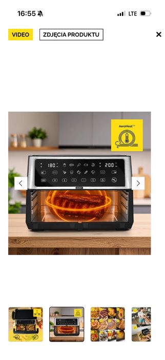 Frytkownica beztluszczowa AIR FRYER YOER