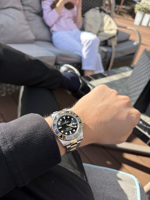 Rolex Submariner Date Stal  Złoto Bicolour 116613LN 2017r full set, cały komplet PO SERWISIE