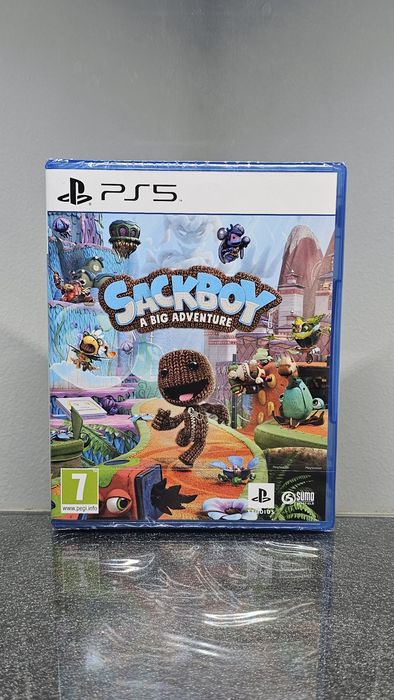 NOVO SELADO Sackboy A Little Adventure PS5 PlayStation 5