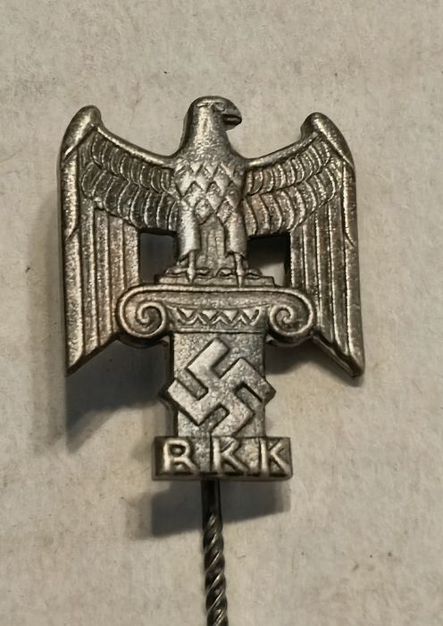 Militaria  PIN de membro da Reichskulturkammer (RKK
