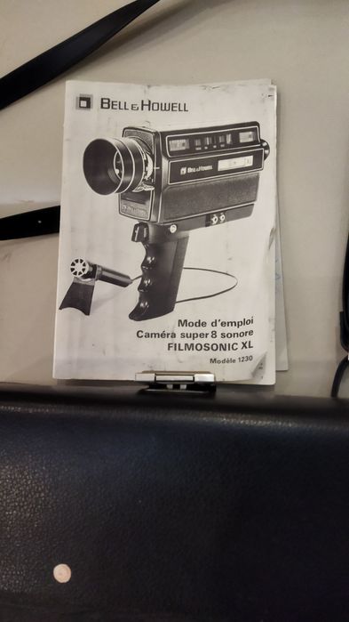 Máquina de filmar antiga