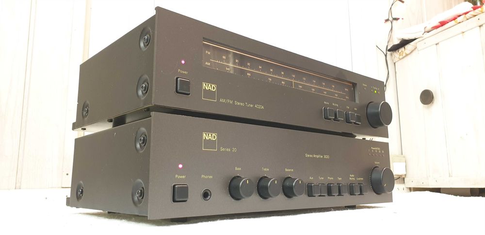 NAD 3020 i NAD 4020A, Stan bardzo dobry,Legenda HiFi AMP Tuner