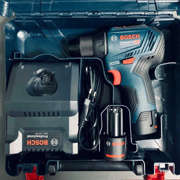 Шуруповерт аккумуляторный BOSCH GSR 12V-30