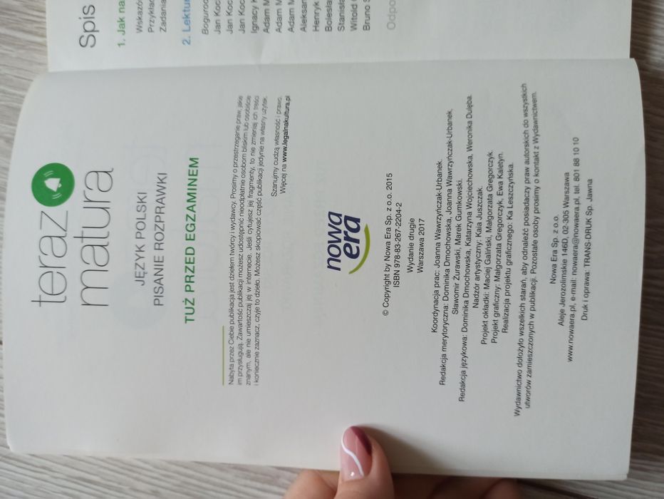 Teraz matura - pisanie rozprawki