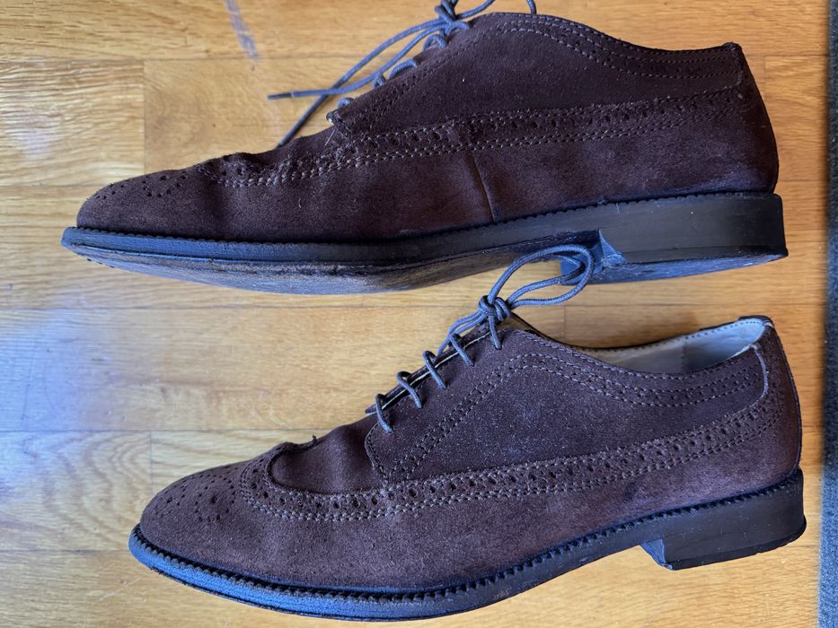 Sapatos de camurça Evereste tamanho 8 41-42