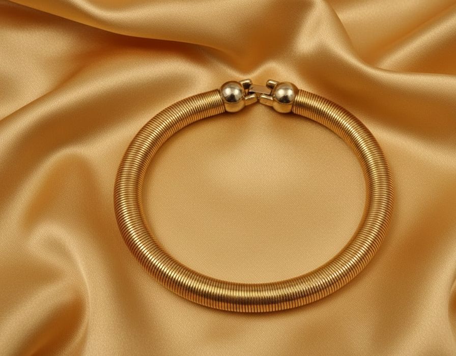 Kolia, naszyjnik vintage, stara biżuteria, łańcuch