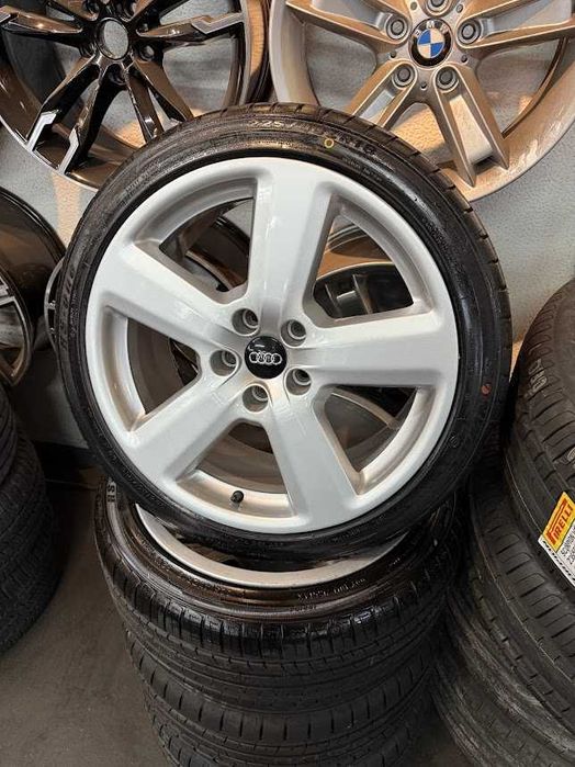 Jantes 18 5x112 audi rs6 com pneus