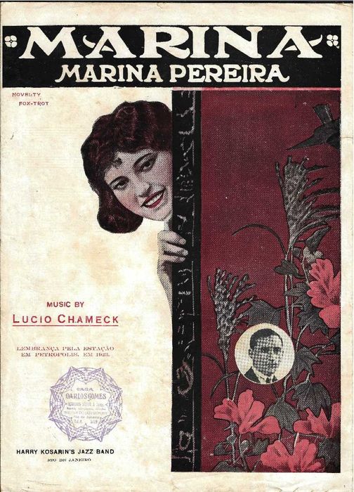 PIANO: Par de Partituras Raras de Jazz (1923) – Harry Kosarin's Jazz Band / Lucio Chameck